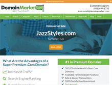 Tablet Screenshot of jazzstyles.com